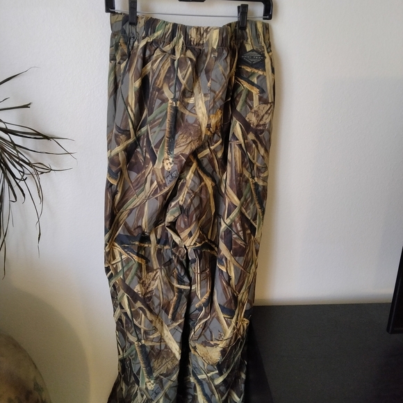 Columbia Men's Hunting Pants XL Delta Hunter Marsh Waterfowl Camo Waterproof - Picture 4 of 9
